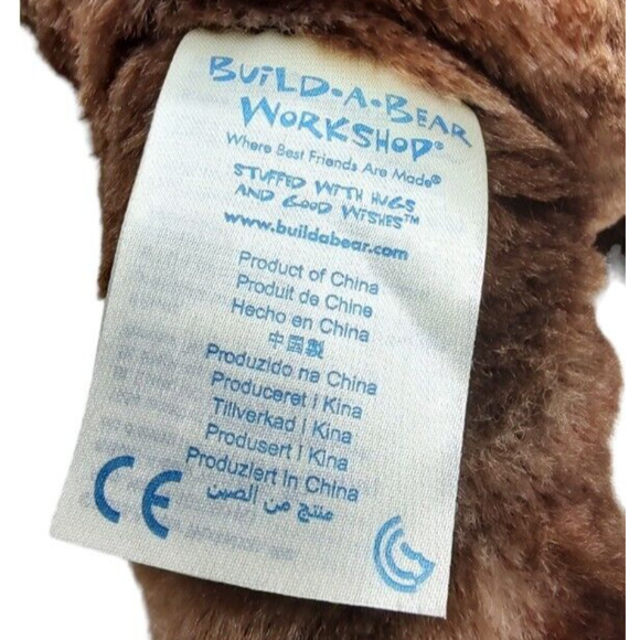 Build-A-Bear 2013 Monkey Plush Stuffed Toy + Clothes New York Shirt Denim Skirt - Picture 12 of 13